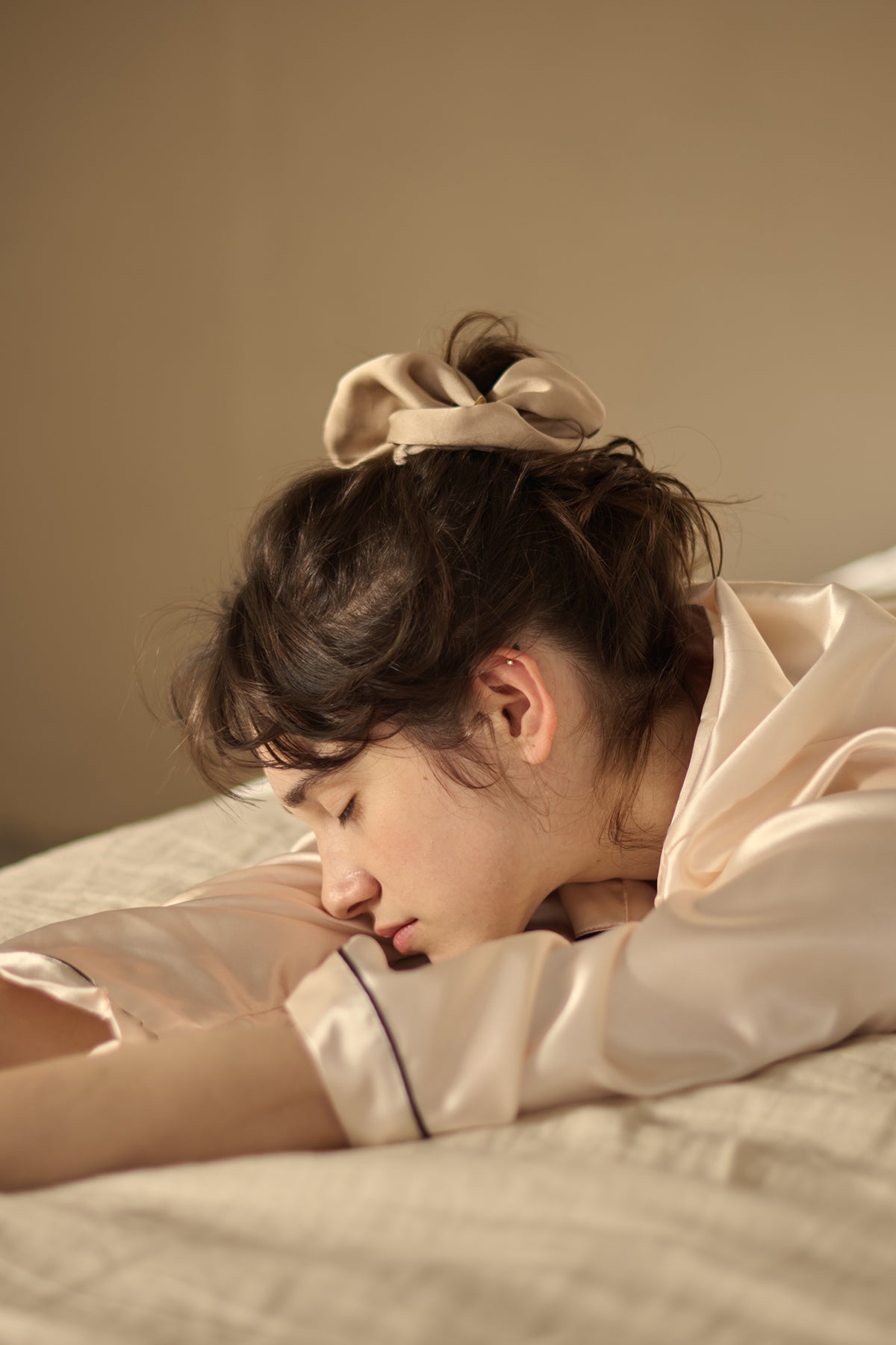 Silk Scrunchie　M